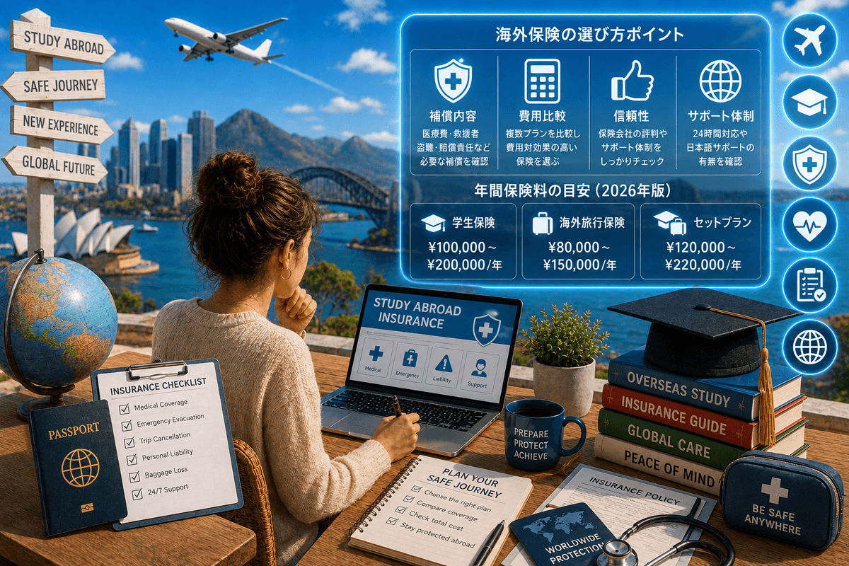 Study Abroad Insurance Guide 2026 — How to Choose Travel & Student Health Insurance