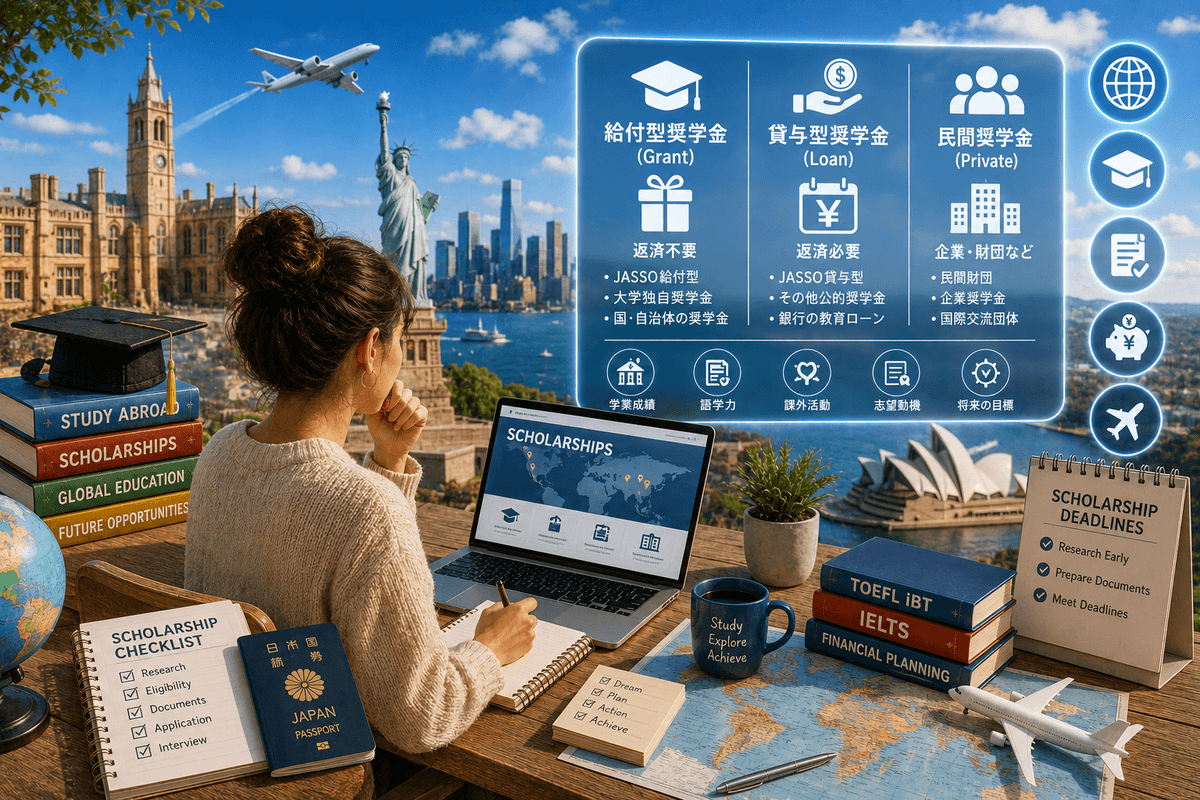 Complete Guide to Study Abroad Scholarships 2026 — Grants, Loans & Private Funds