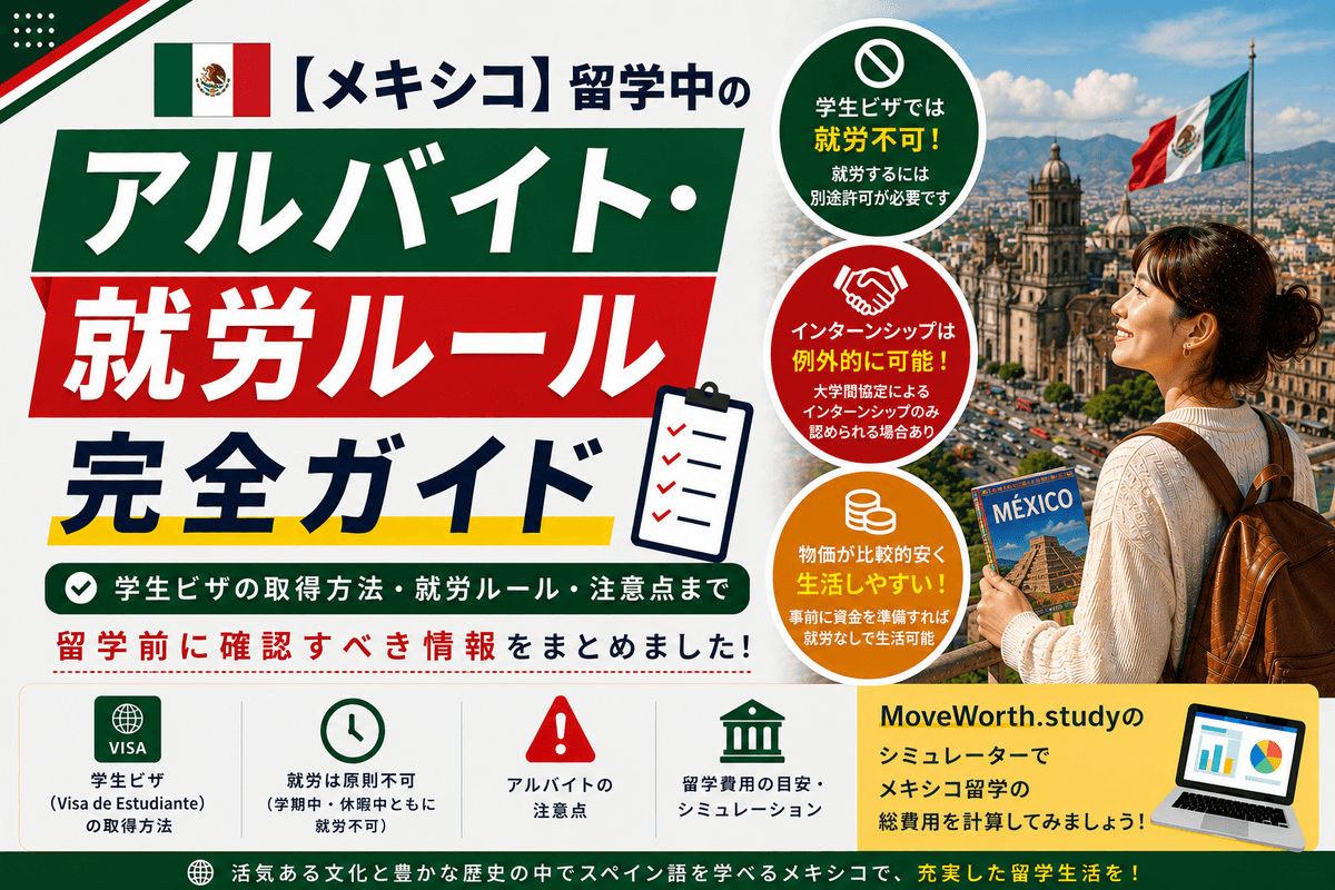 Study & Work Rules in Mexico 2026 — Complete Guide